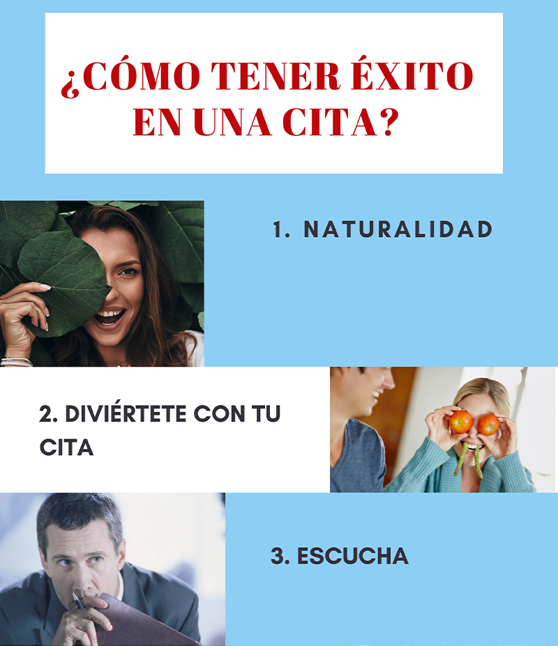 Distintas claves para tener exito en una cita