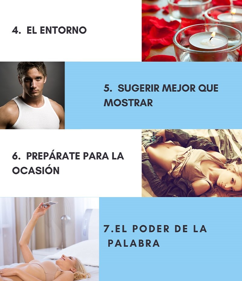 crear una atmósfera para practicar el sexting