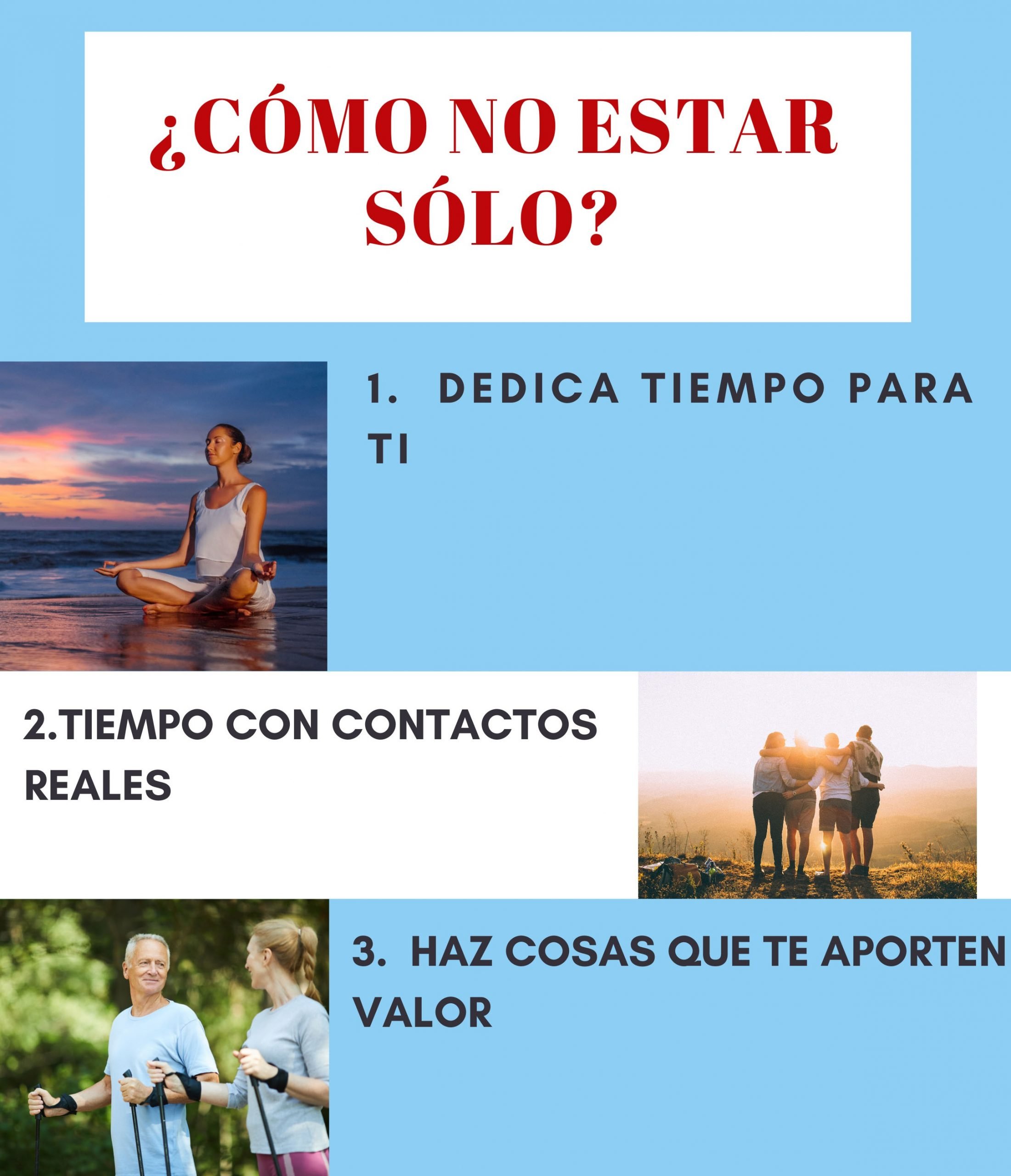 Claves para sentirse acompañado