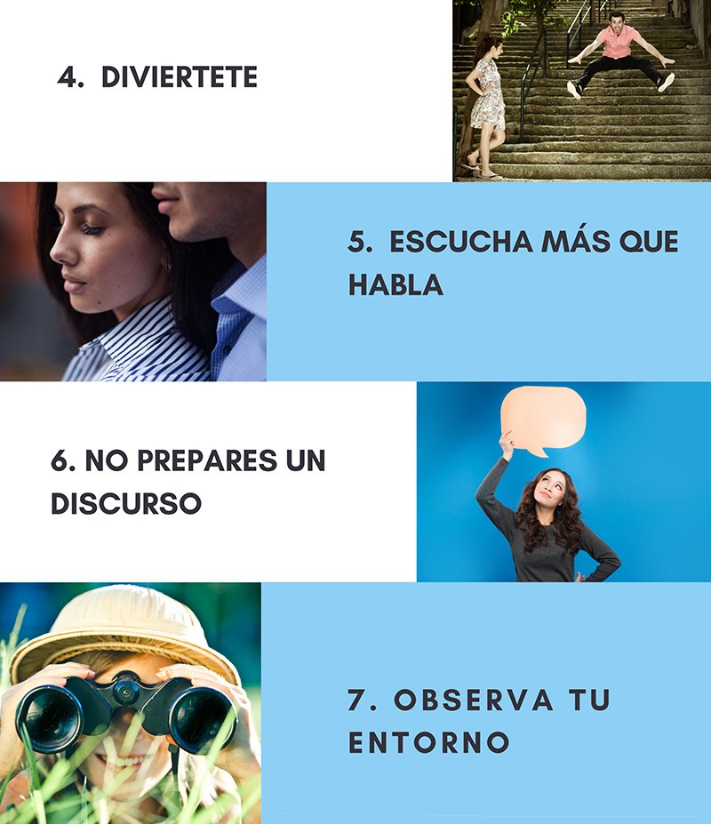 Cómo romper el hielo de forma elegante