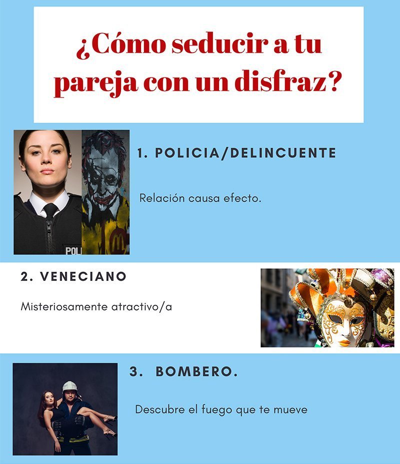 cómo seducir a tu pareja con un disfraz