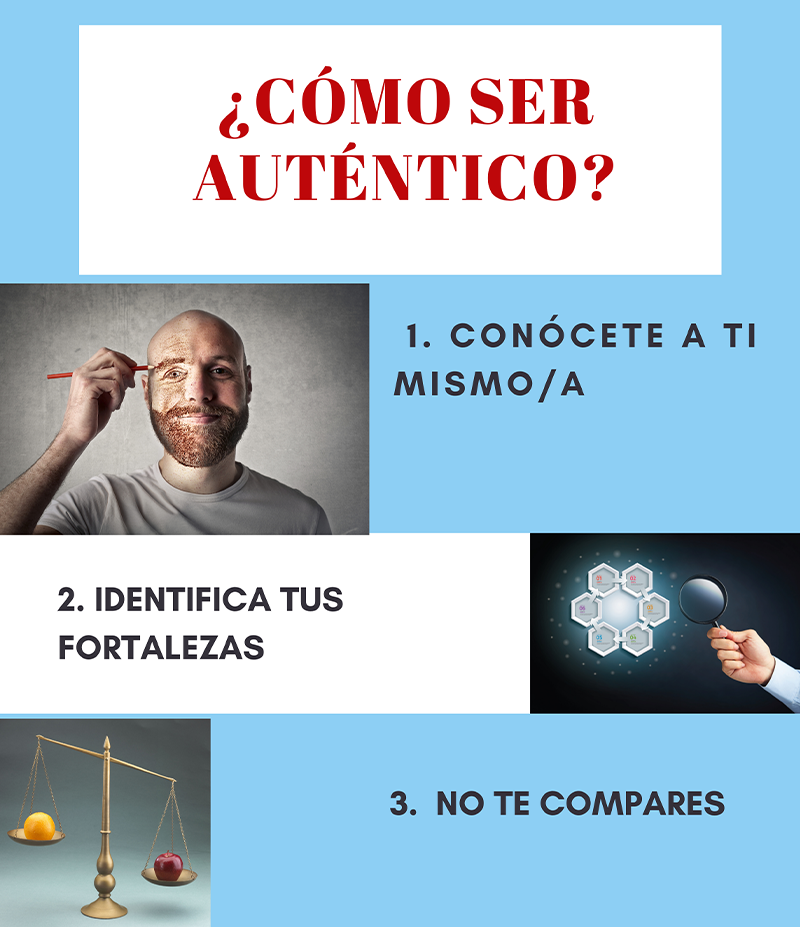 Descubre en ti cómo ser auténtico